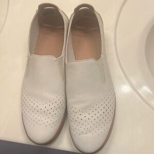 Men's Off White Slip-On Shoes